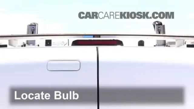 2010 Ford Transit Connect XLT 2.0L 4 Cyl. Mini Cargo Van Luces Luz de freno central (reemplazar foco)